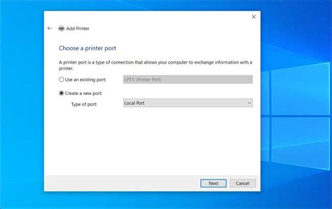 auto detect printer windows 10.